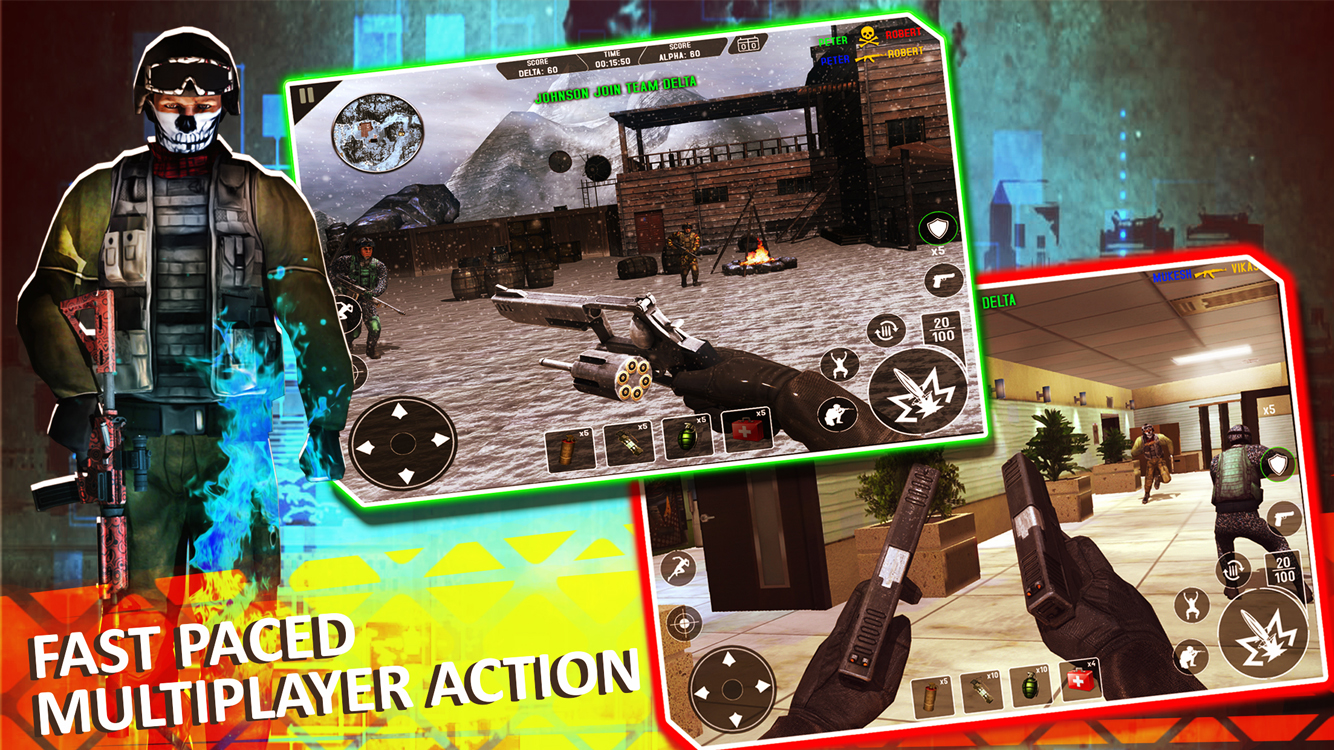 Modern Force Multiplayer Online Shooting FPS Game