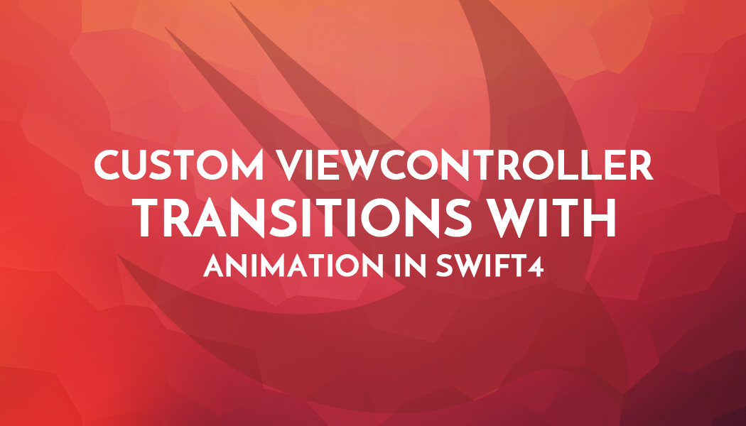 Custom view controller Transitions with Animation in swift4, Back with