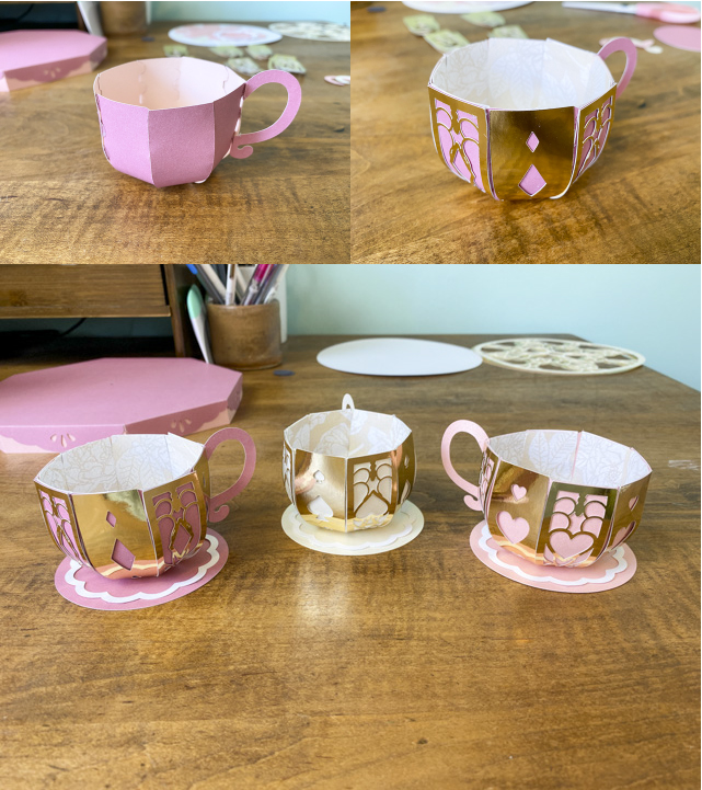 Die Cut 3D Teacup Ride LaptrinhX / News