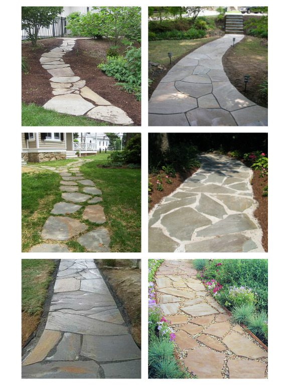 How To Install A Stone Walkway With Flagstone, Gravel, Or, 42 OFF