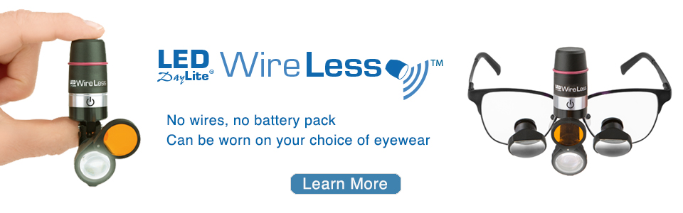 Dental Magnification Loupes and LED WireLess Headlights now with HDi