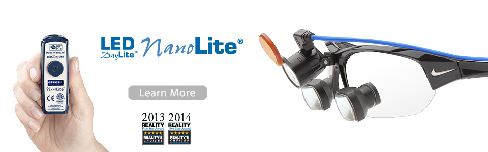 The Lightest LED Headlights in Dentistry with Adjustable Intensity