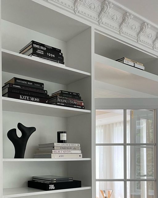 BuiltIn Bookcase Around Door Ideas