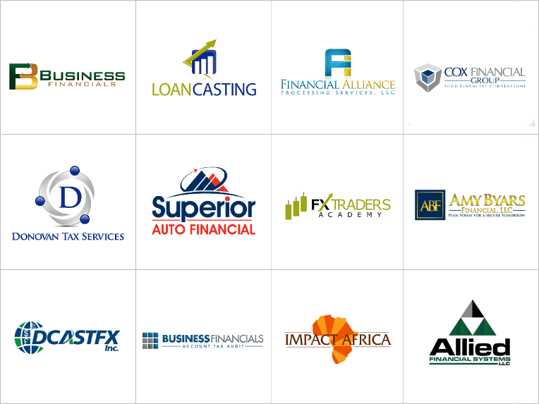 Financial Logo Designs by DesignVamp® for 39