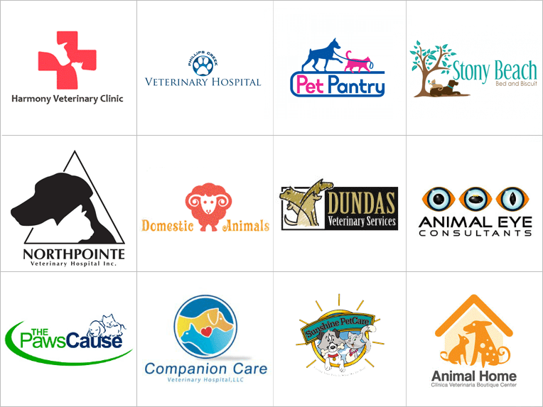 Veterinary Logo Designs by DesignVamp® for 39
