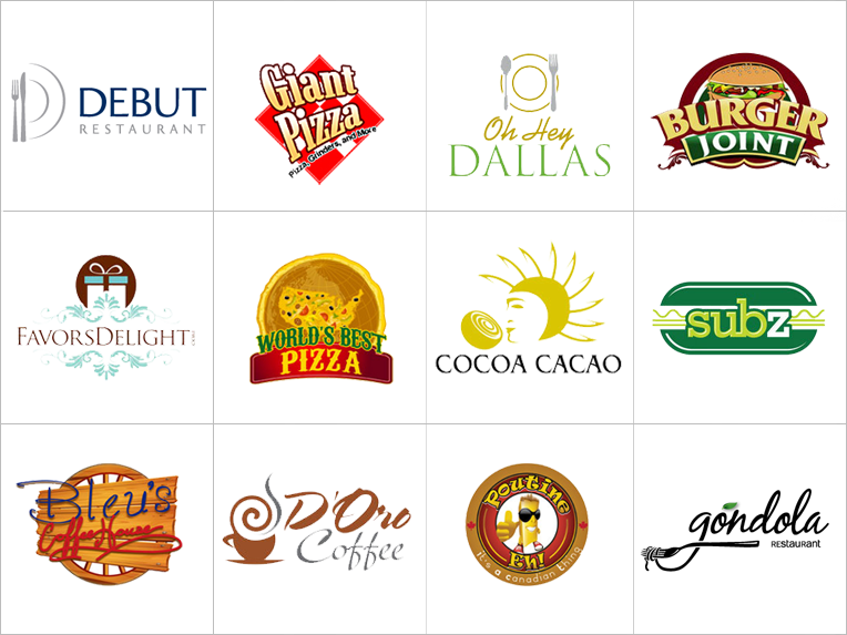 Restaurants Logo Designs by DesignVamp® for 39