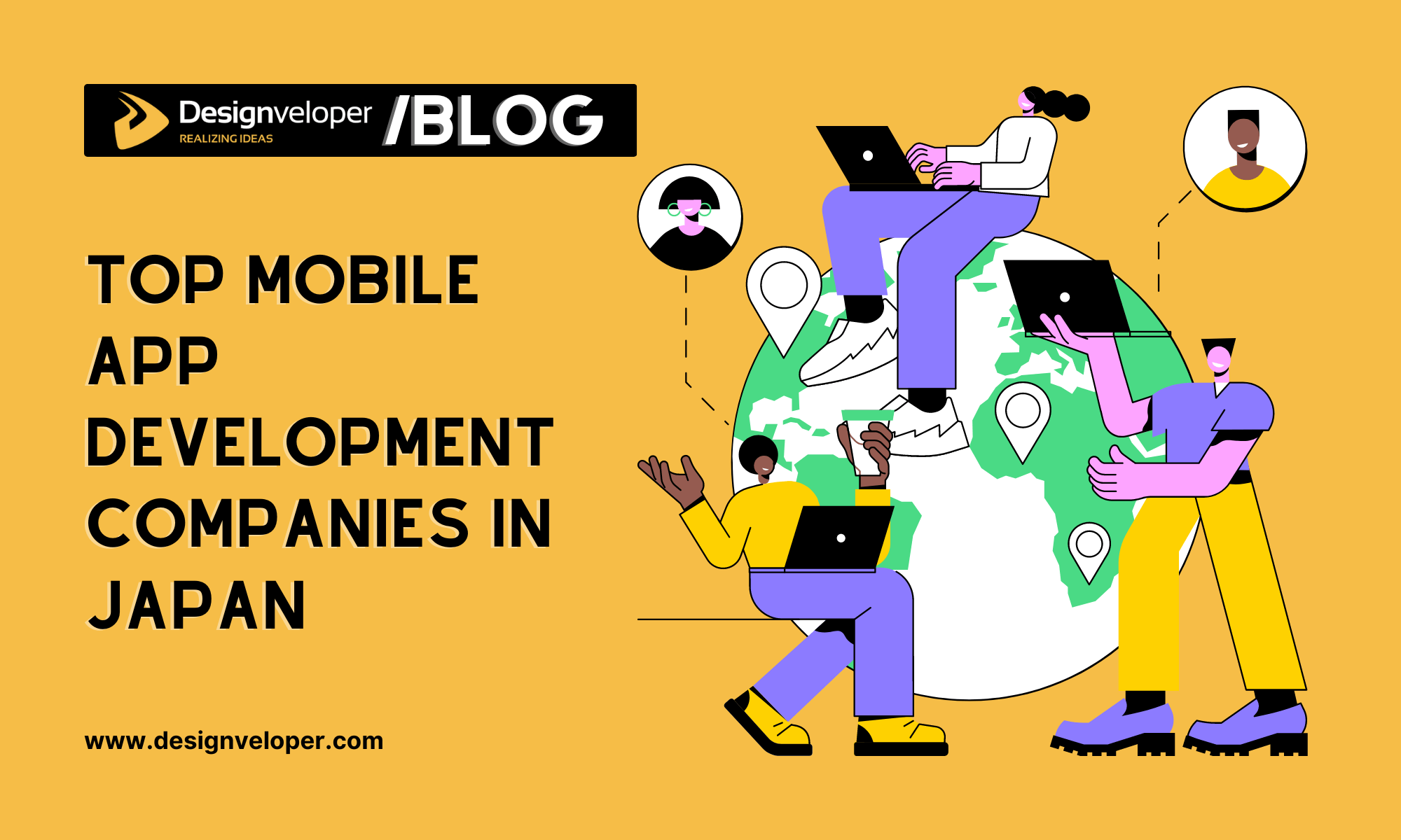 Top 10 Mobile App Development Companies in Japan Designveloper