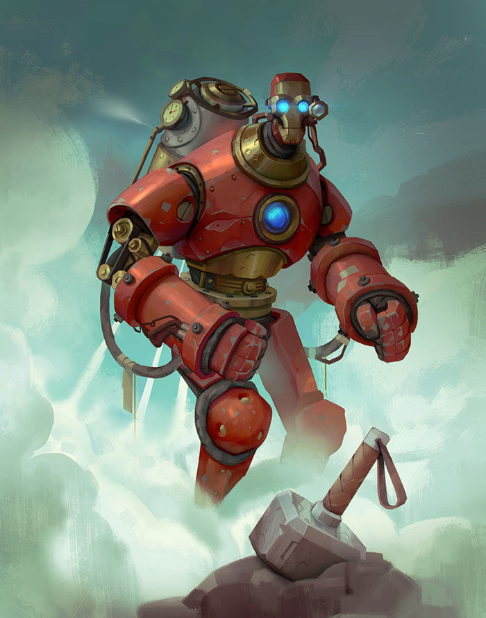 Steampunk art and drawing examples that will blow your mind