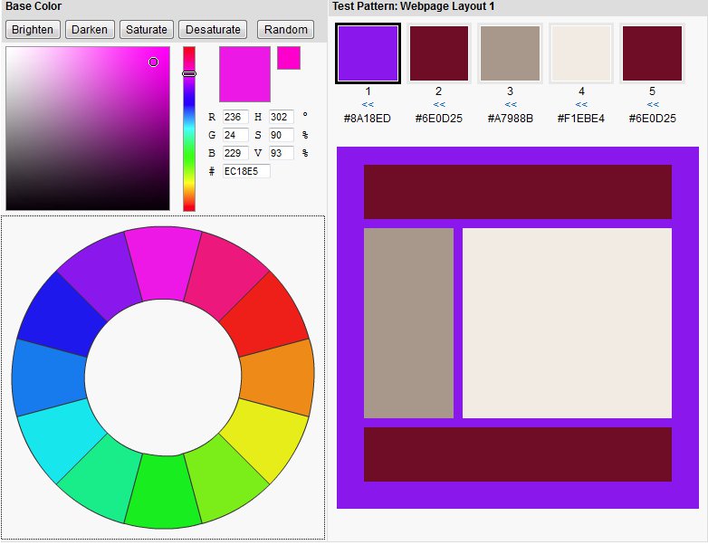 50 Free Ideal Tools for Creating Fantastic Color Schemes