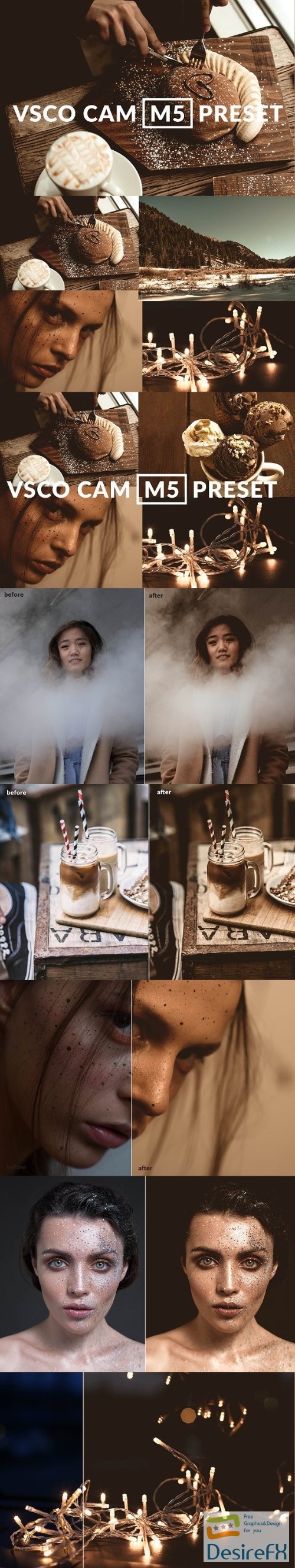 Download CreativeMarket VSCO M5 LIGHTROOM PRESET 2180316