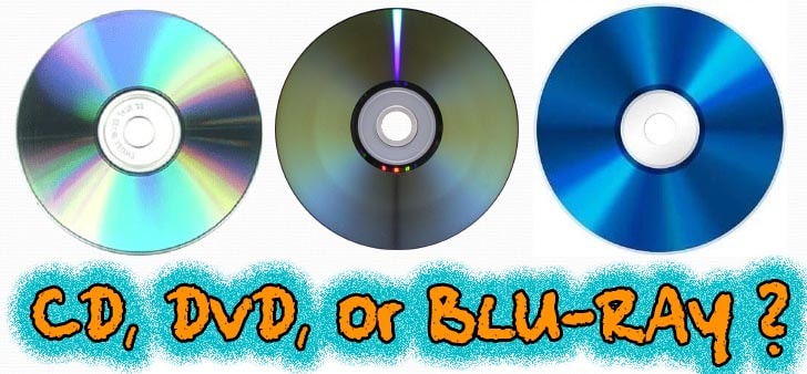 What’s CD, DVD & BluRay And How It Works?