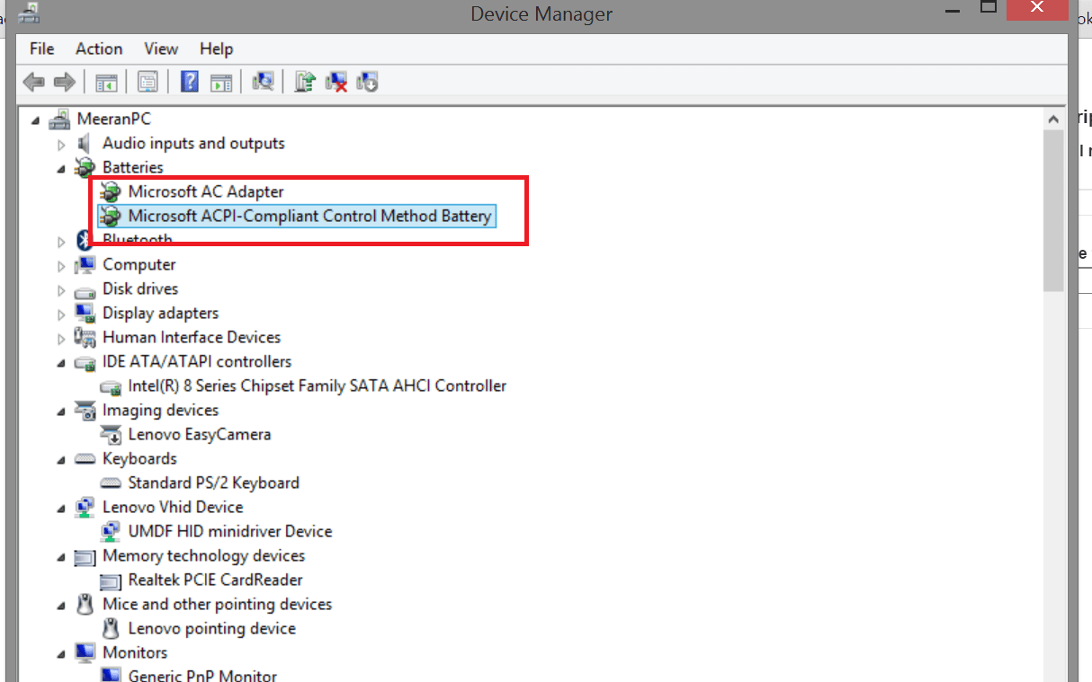 Acpi compliant control method battery driver download kersys