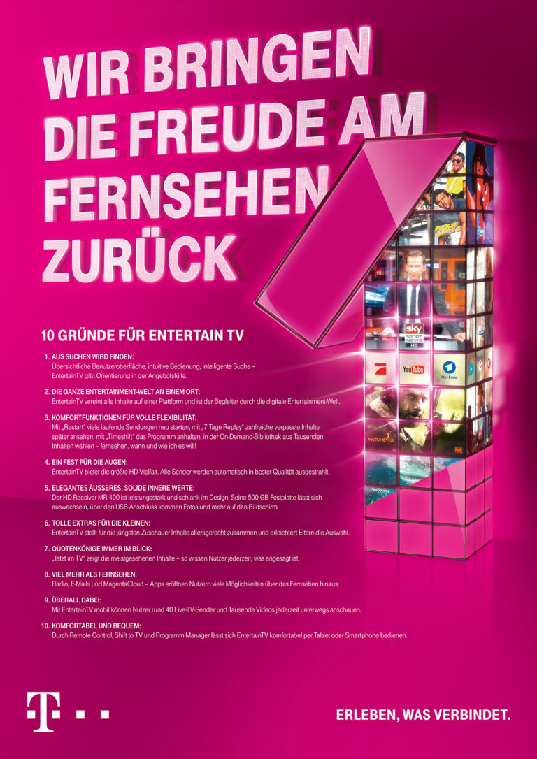 Telekom Das neue Entertain TV jetzt offiziell ab dem 02. Mai