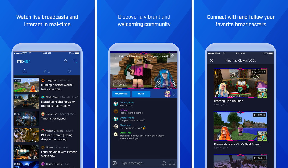 Mixer Interactive Live Streaming als iOS App Deskmodder.de