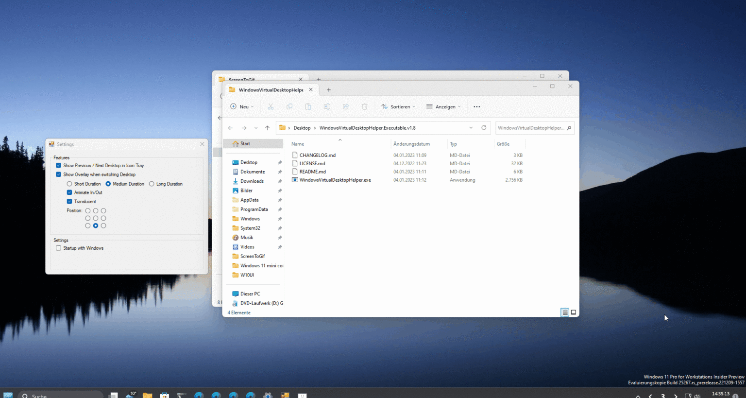 Windows Virtual Desktop Helper 1.8 unterstützt jetzt auch Windows 11