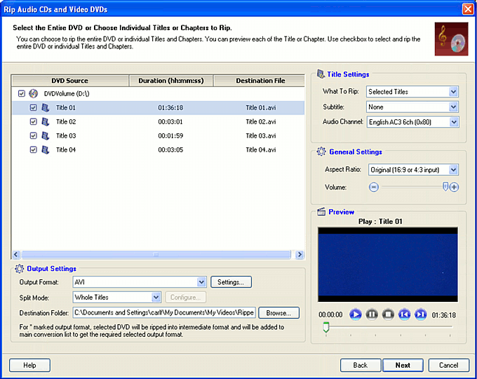 CD / DVD Ripping Digital Media Converter Pro