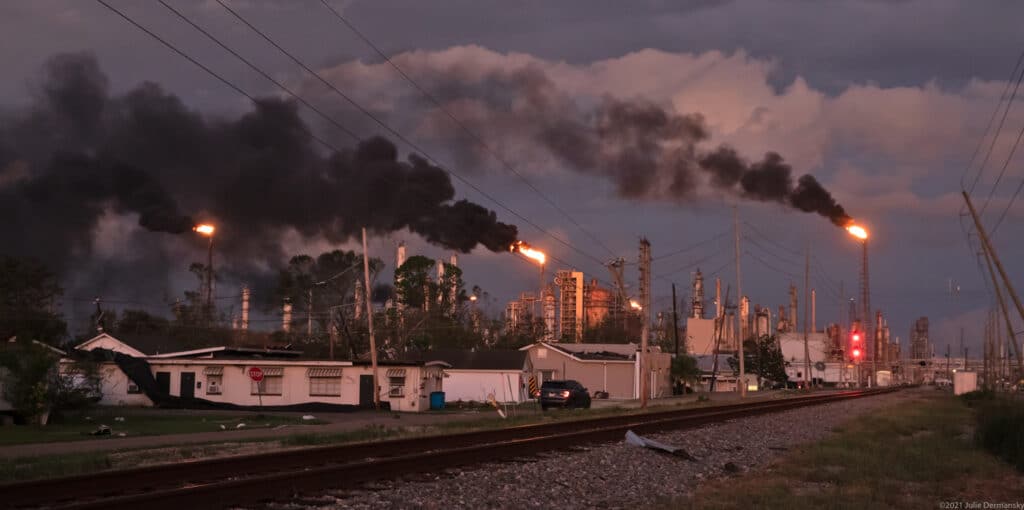 After Ida, Toxic Smoke From Shell’s Norco Plant in Louisiana Creates