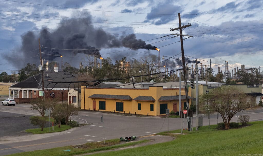 After Ida, Toxic Smoke From Shell’s Norco Plant in Louisiana Creates