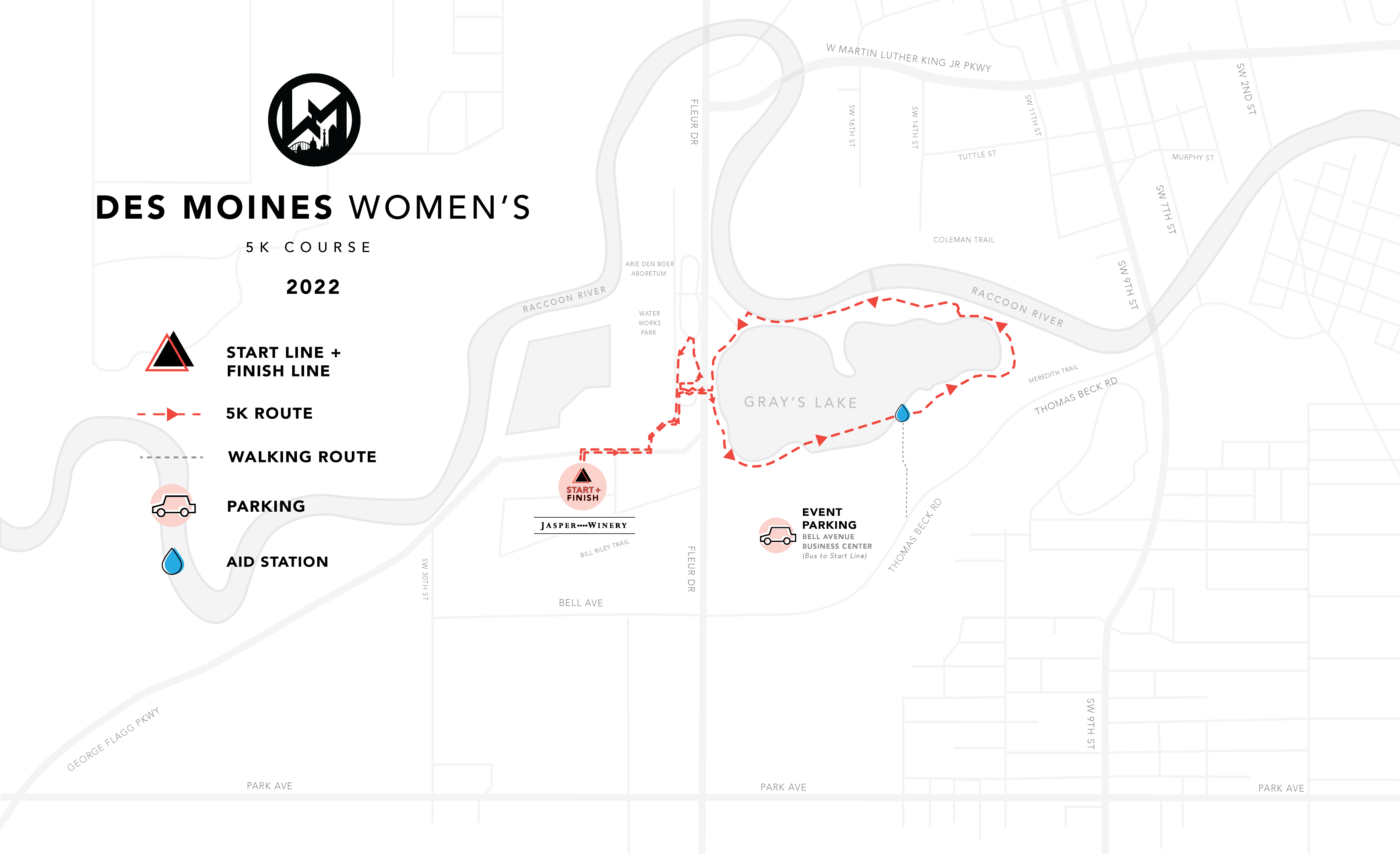 The Des Moines Women's Half Marathon 5K + Team Relay