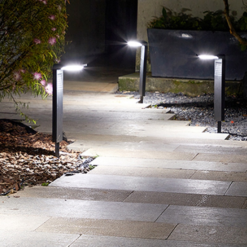 Solar LED Outdoor Garden Path Light IP65 Waterproof Wireless Powered
