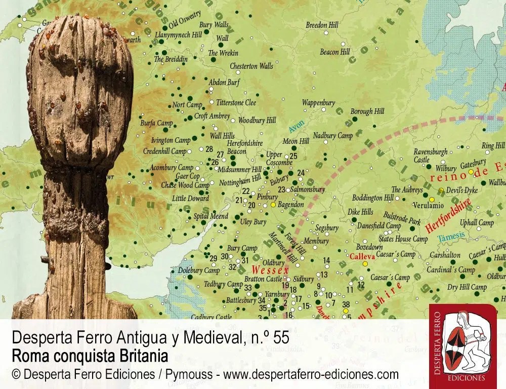 Roma conquista Britania Desperta Ferro Antigua y Medieval n.º 55