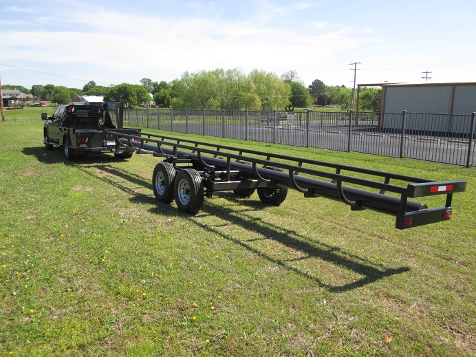 36′ Gooseneck Round Bale Hay Trailer Dan's Equipment Sales