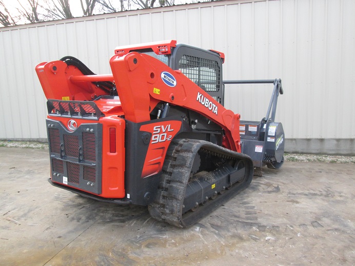 Kubota SVL902 Skid Steer & Mulcher Dan's Equipment Sales
