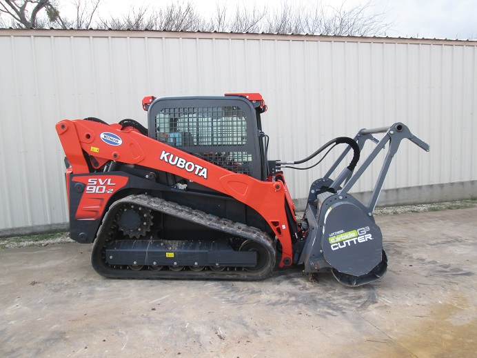 Kubota SVL902 Skid Steer & Mulcher Dan's Equipment Sales