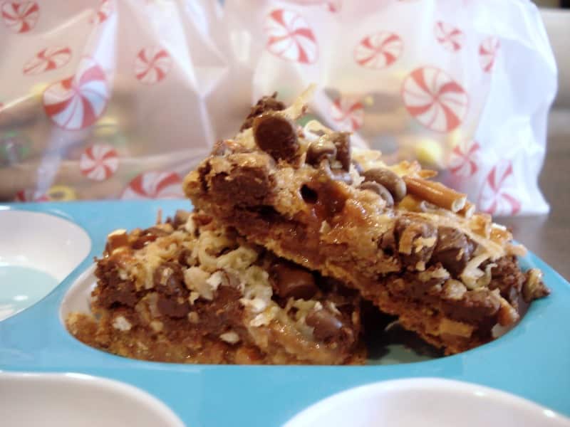 Caramel Pretzel Magic Bars Dessert Now, Dinner Later!
