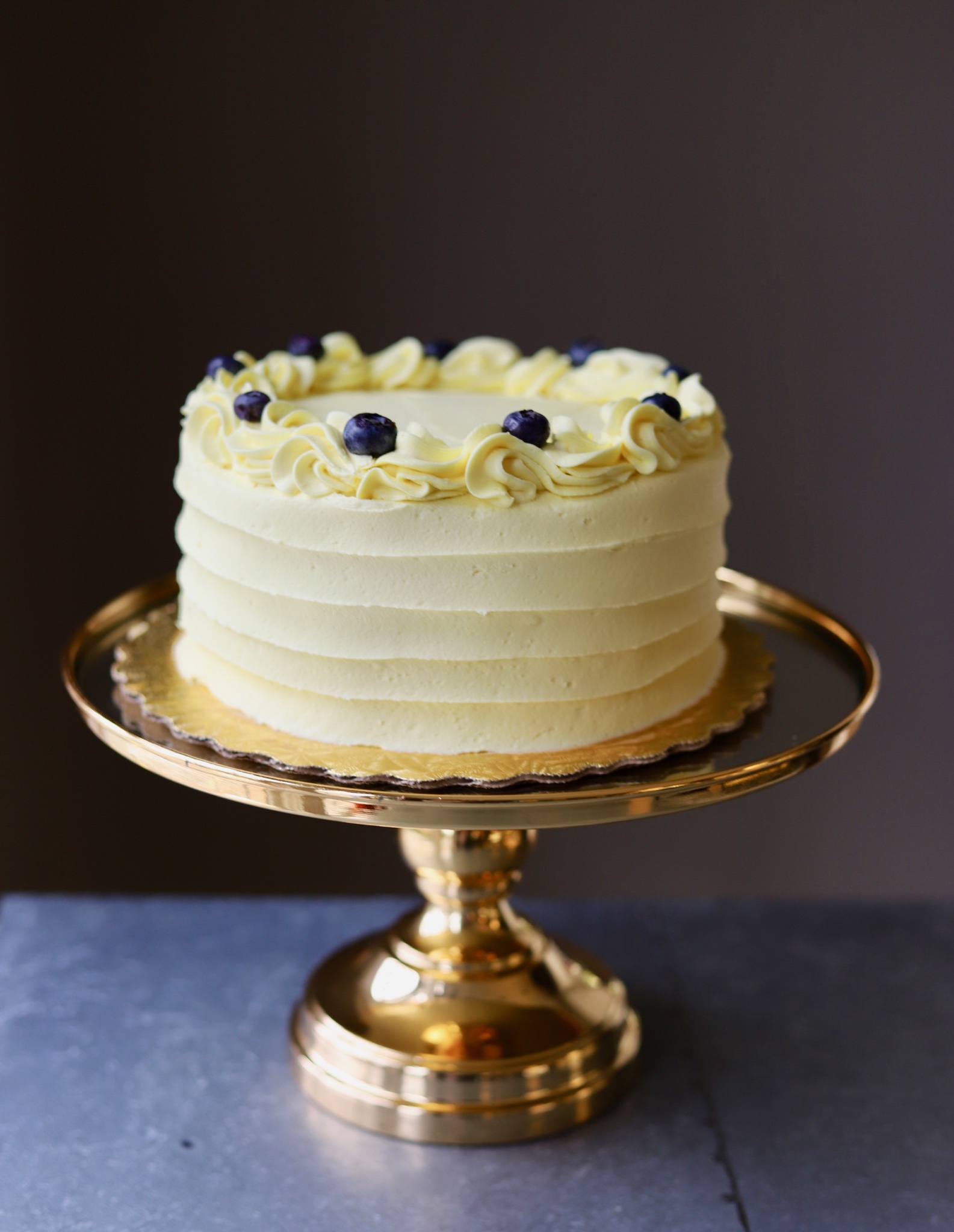 Lemon Blueberry Cake Desserts Etc.