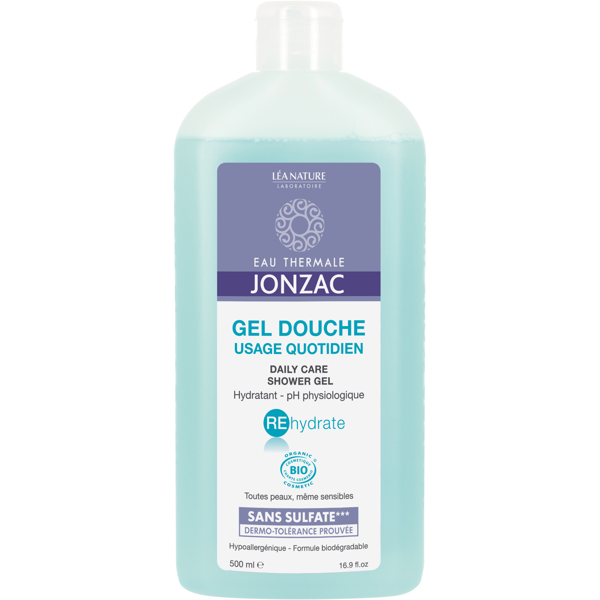 Gel douche haute tolérance hydratant 500ml Destination BIO