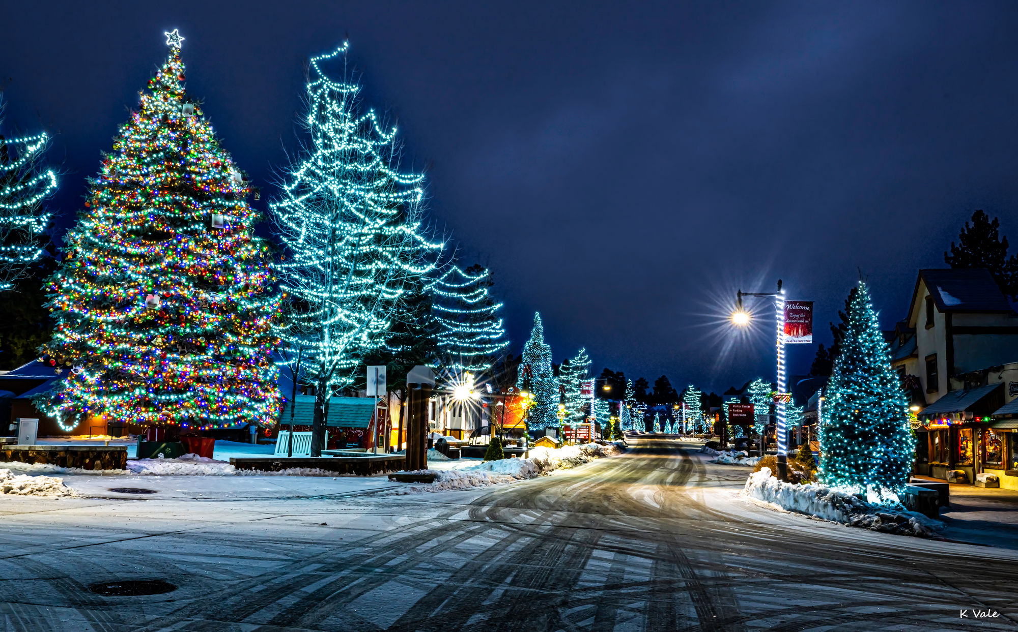 Big Bear Tree Lighting Destination Big Bear