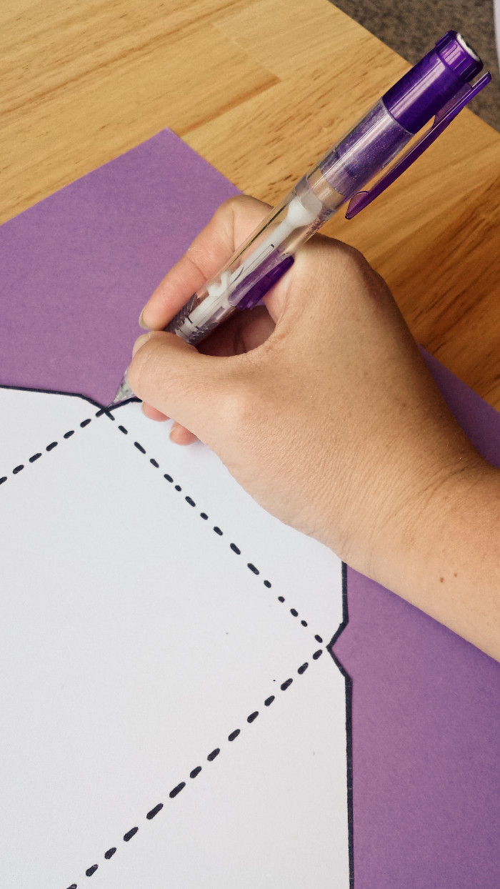 How to Make Handmade Envelopes {With Homemade Envelope Glue}