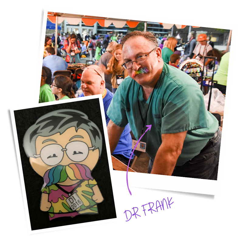 Dr. Frank Begun Talks History of Pin Trading in Destination Imagination