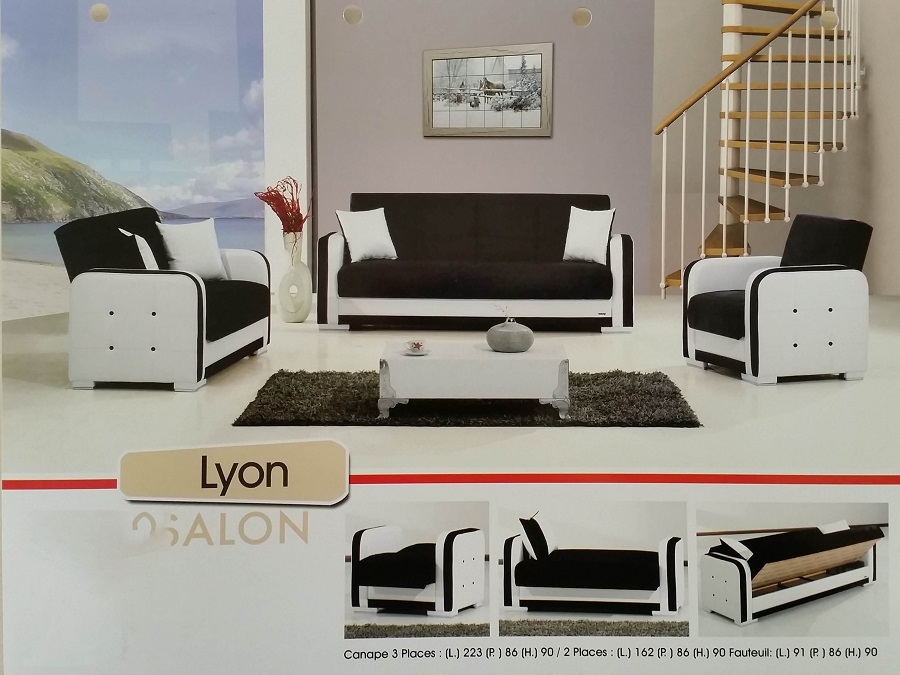 Salon Lyon NKL MEUBLE DISCOUNT Destockage Grossiste