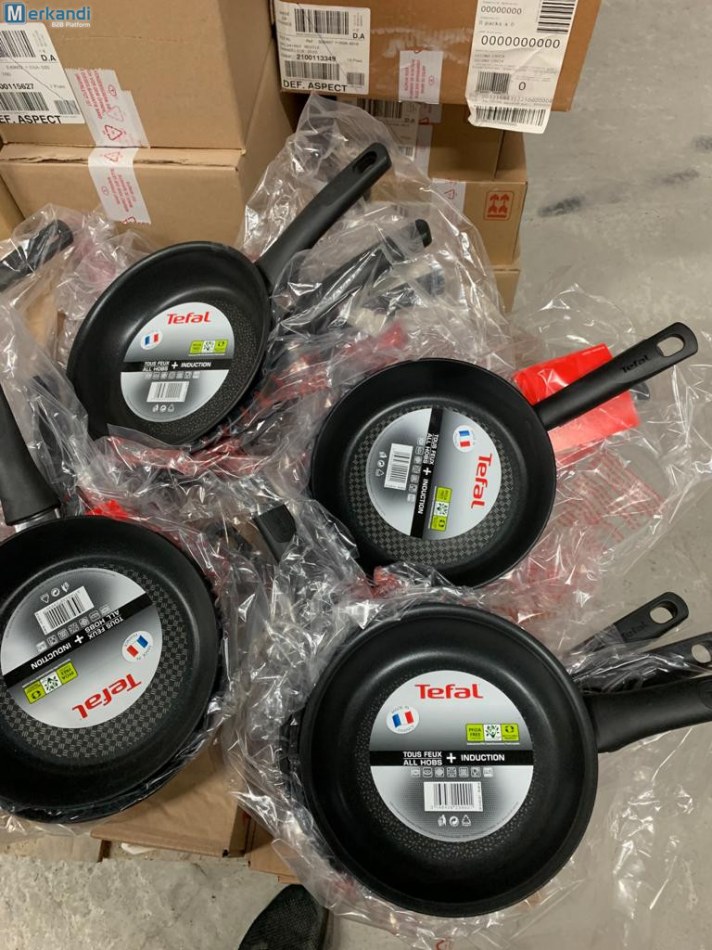 Vente en gros d'ustensiles de cuisine Tefal fabriqués en France Destockage