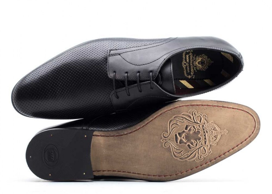 Chaussures exclusives en cuir de marque anglaise pour hommes Destockage