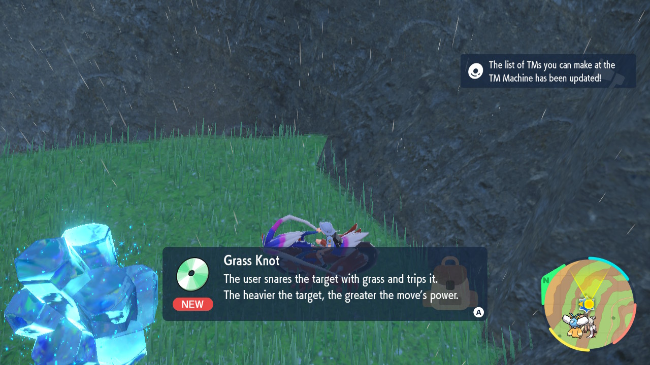 Where to find Grass Knot TM 081 in Pokémon Scarlet & Violet