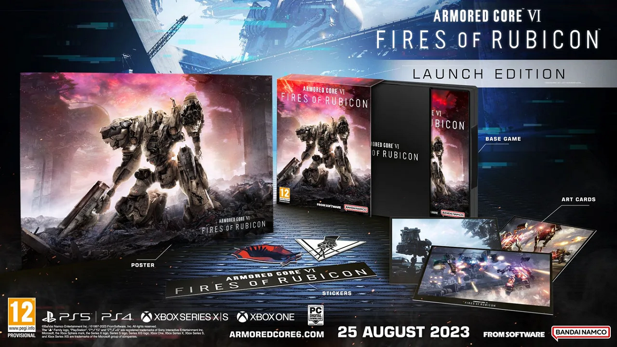 All Armored Core 6 preorder bonuses & editions Destructoid