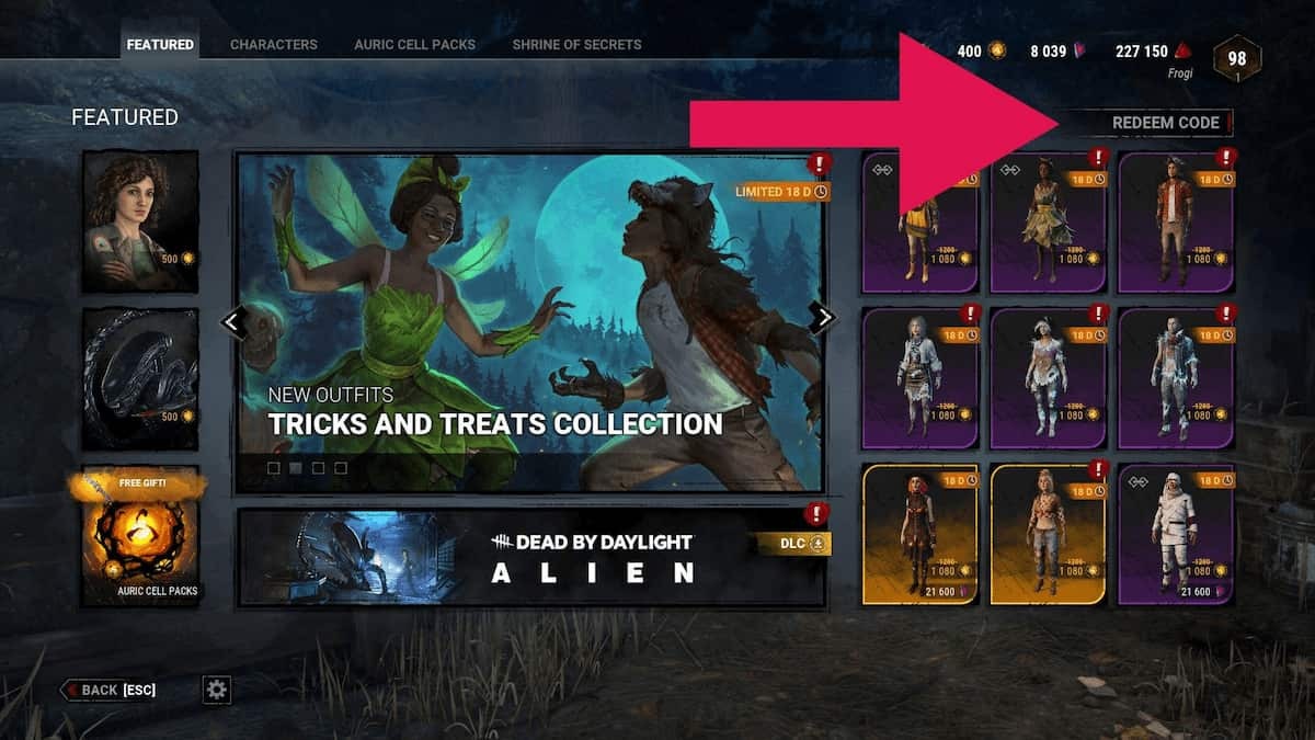 Dbd Codes October 2025 Reddit Pc Dead by Daylight (DBD) codes (April 2025) Destructoid