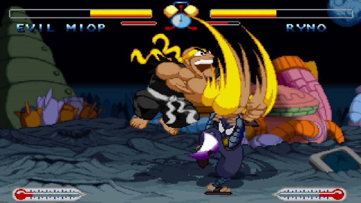 Fight&rsquo;n&rsquo;Joke fight scene