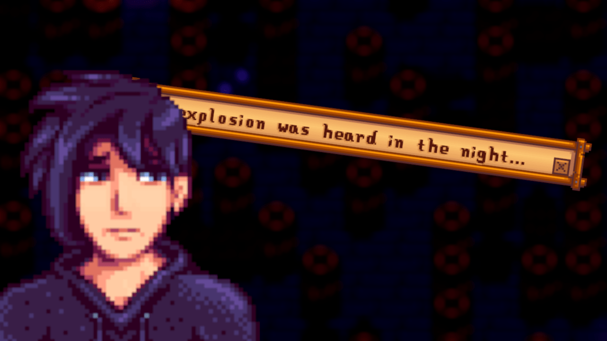 You&rsquo;ll get a notification if a Meteorite falls in Stardew Valley