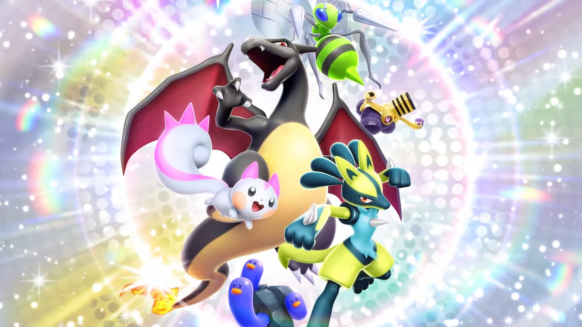 a splash screen of the Shining Revelry set in Pokemon TCG Pocket