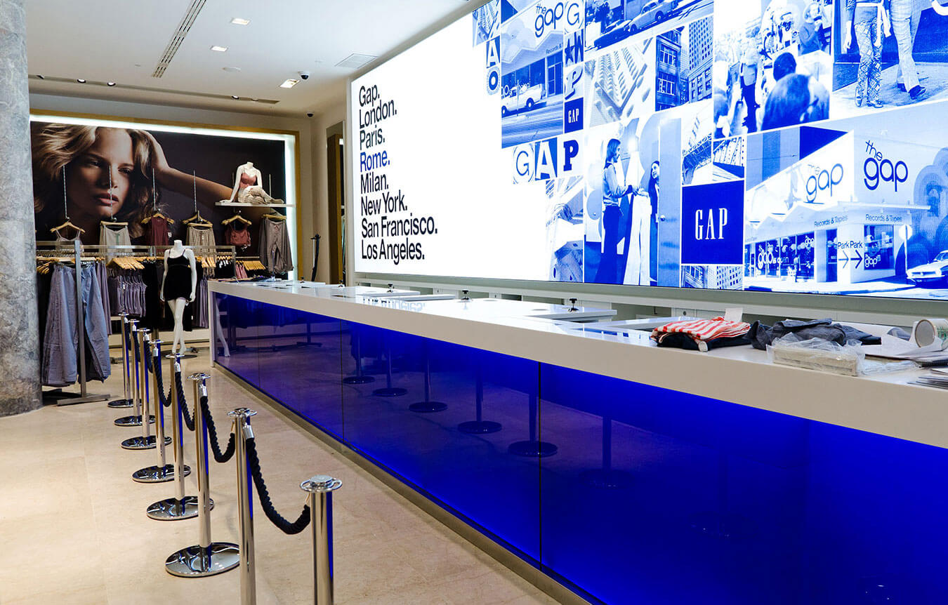 Flagship Store Gap · Roma DEStudio