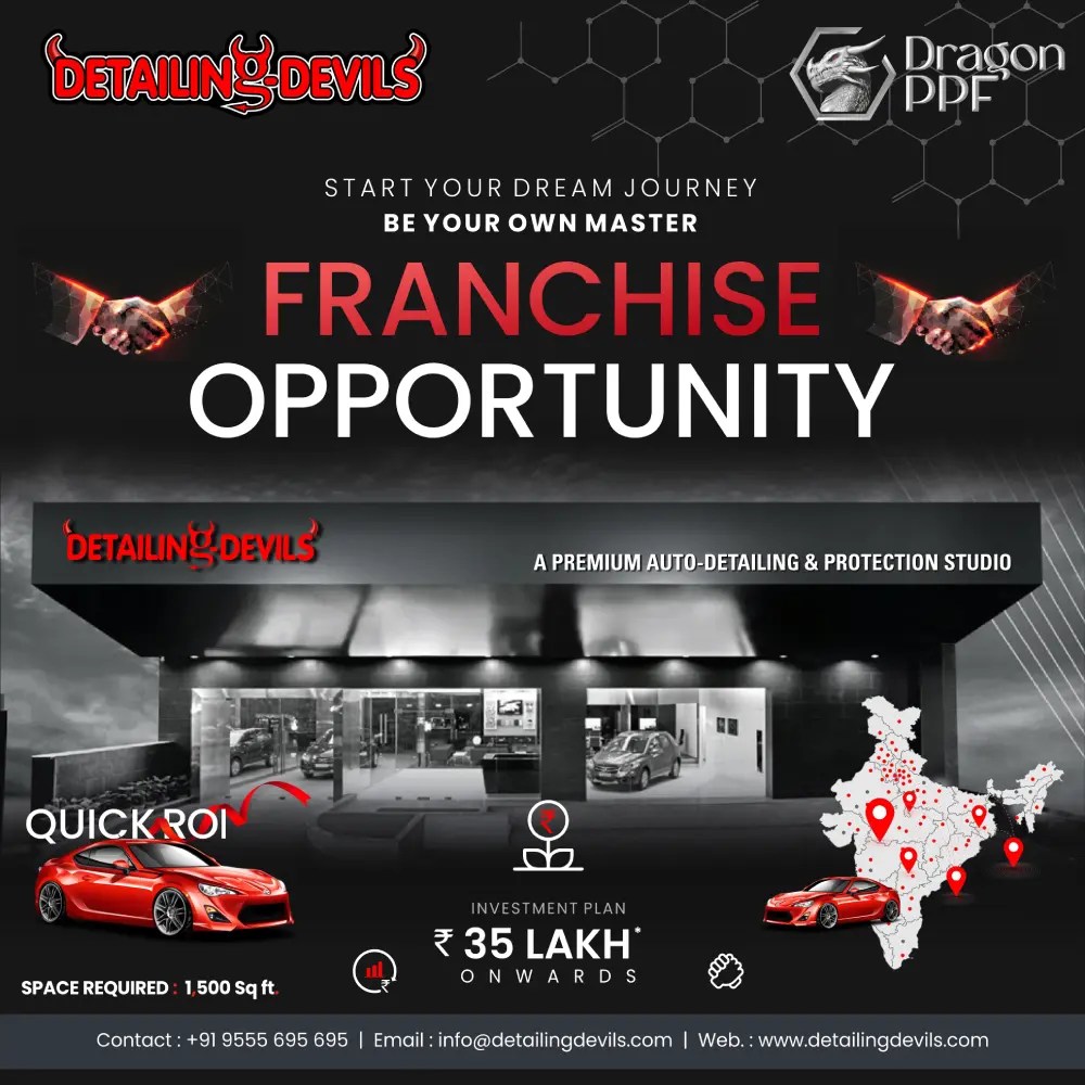 Top 13 Car Detailing Franchise in India Detailing Devils