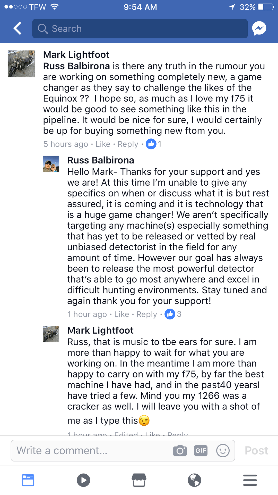 New First Texas Pi Under Development Fisher Impulse AQ First Texas