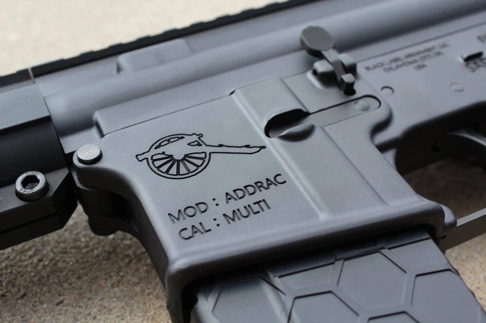 NFA Laser Engraving Detroit Holster