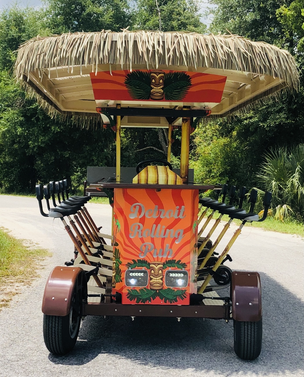 Tiki Bike & Pedal Bar in Detroit, MI