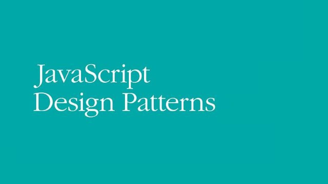Learning JavaScript Design Patterns: A JavaScript and jQuery.