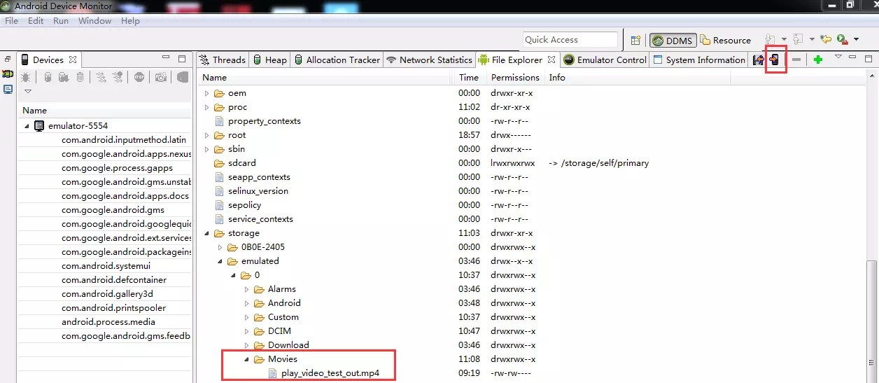 Android Play Video File From Local SD Card /  Example